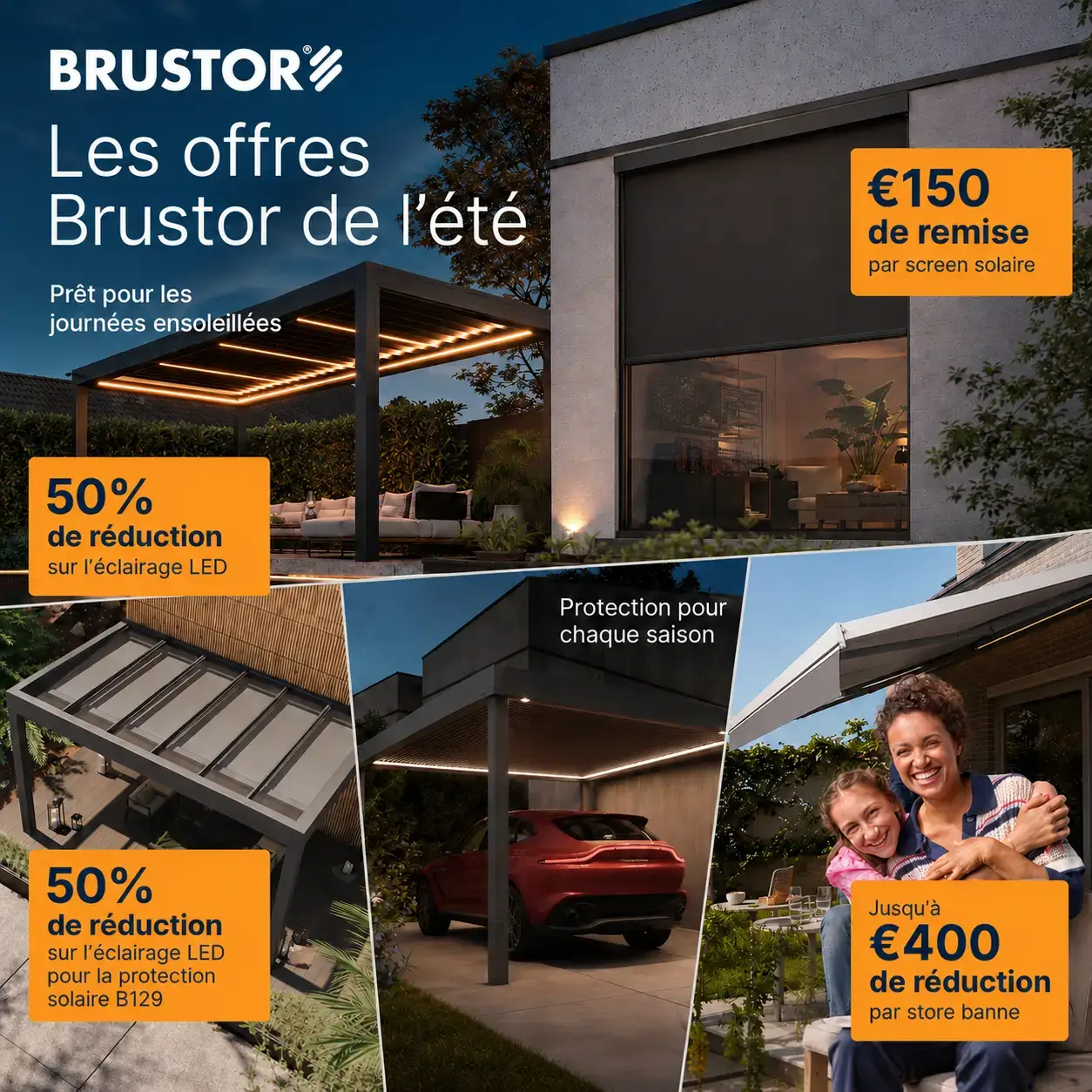 Promotions estivales Brustor